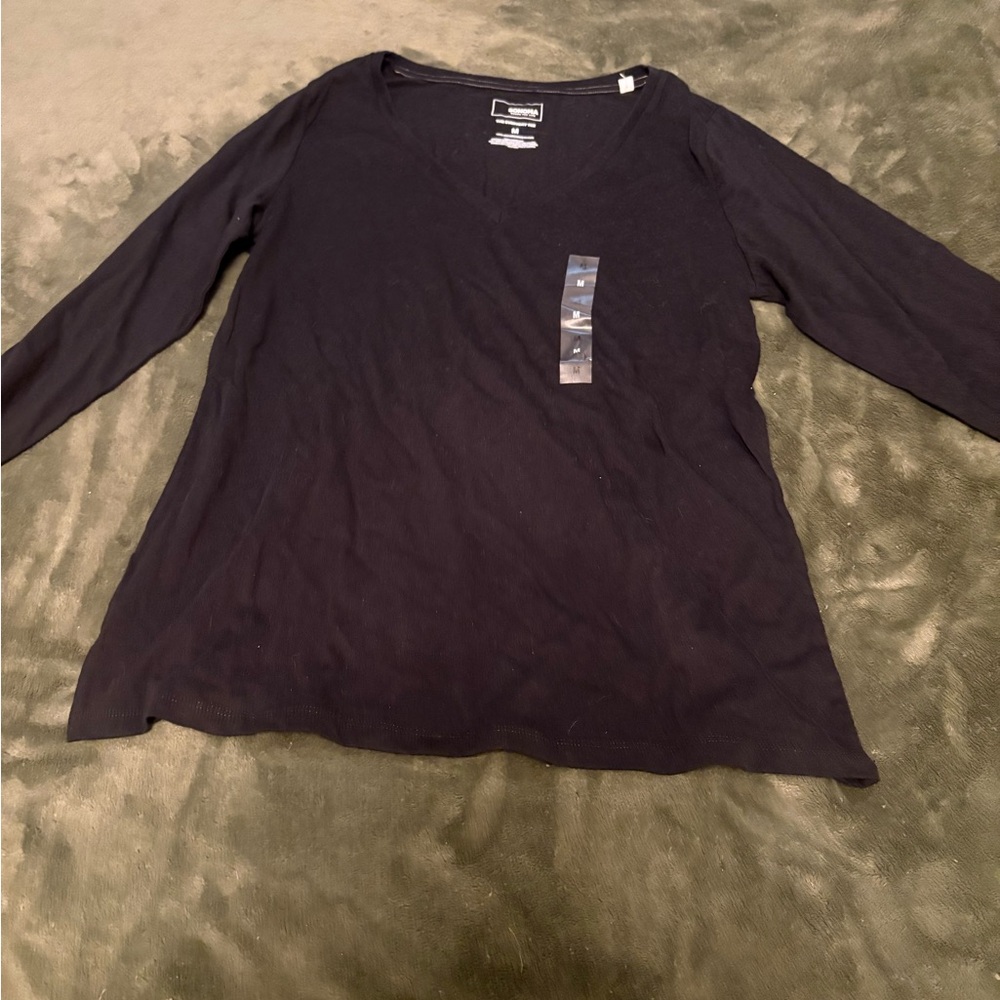 Sonoma Black Relaxed Long Sleeve T-Shirt